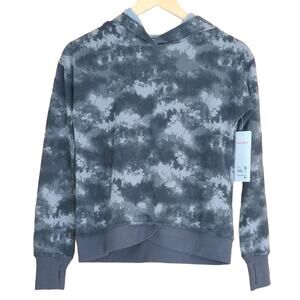 90‎ Degrees Flex For It Grey Tye Dye Dance Sweatshirt Girl's XL/14